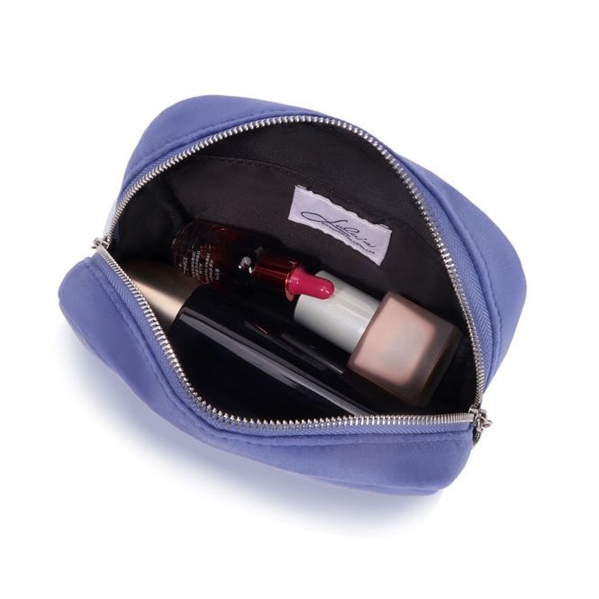 Hovedbilde 🩷 Julegavetips! 99,- Sminkeveske - Blå velour